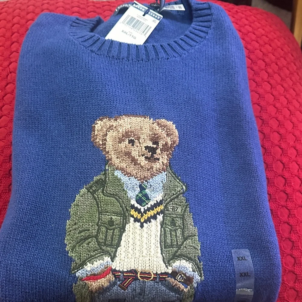 Polo Bear Sweater - Picture 1 of 6